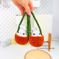 7 Little Animals amigurumi by TANATIcrochet