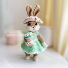 Spring Bunnies amigurumi by Fluffy Tummy