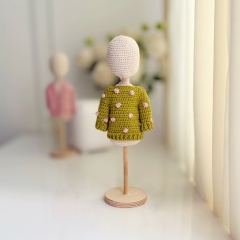 Spring fashion amigurumi by Fluffy Tummy