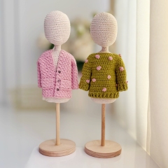 Spring fashion amigurumi pattern by Fluffy Tummy