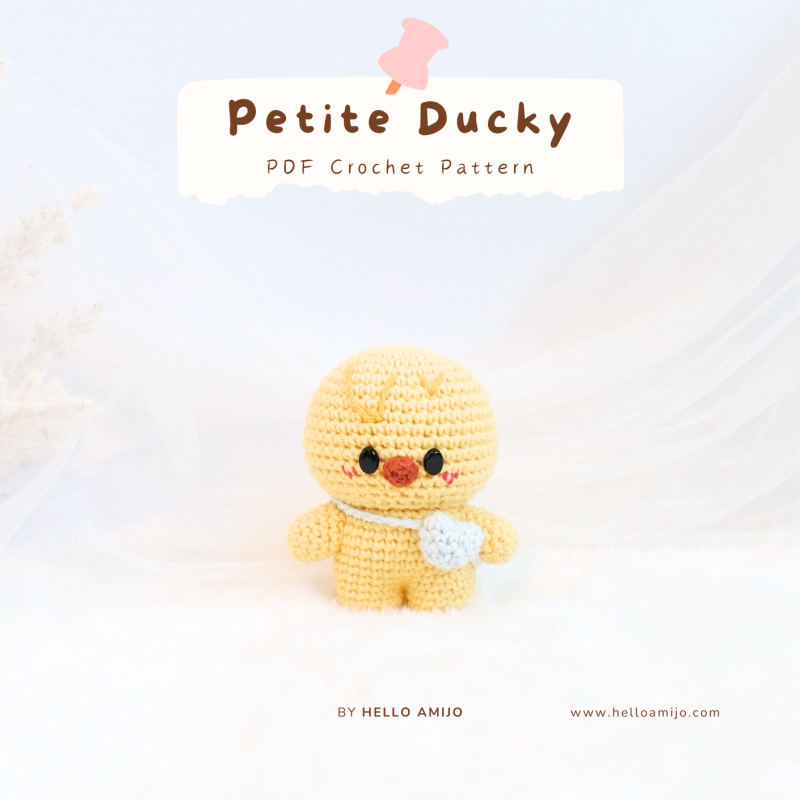 Petite Ducky Crochet Pattern amigurumi pattern - Amigurumi.com
