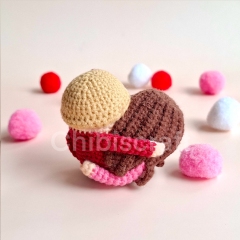 Hugging Heart amigurumi pattern by Chibiscraft