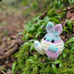 Bou Bunny amigurumi by LittleEllies_Handmade