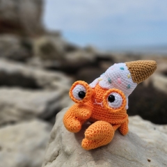 Chowder the Crab amigurumi pattern by LittleEllies_Handmade