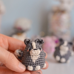 Mini easter egg 3rd collection amigurumi pattern by O Recuncho de Jei