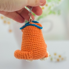 Morning Cat Mini amigurumi by Mariia Zhyrakova