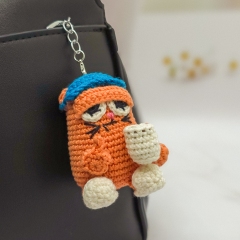 Morning Cat Mini amigurumi pattern by Mariia Zhyrakova