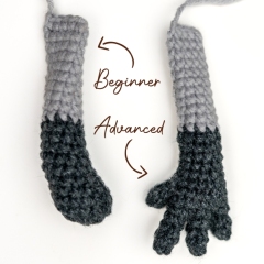 Archie the Raccoon amigurumi pattern by FILLE handmade