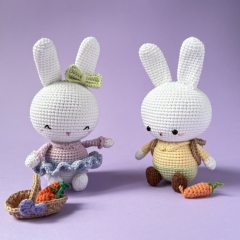 Bunny and Clyde amigurumi pattern by Amigurumi Boy