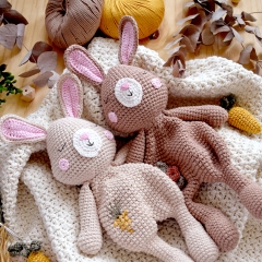 Lovey and rattle - Olivia & Oliver amigurumi pattern by GatoMia