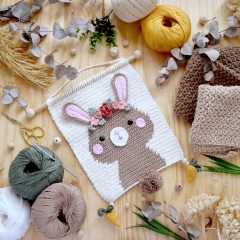 Wall Hanging - Olivia & Oliver amigurumi pattern by GatoMia