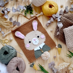 Wall Hanging - Olivia & Oliver amigurumi by GatoMia