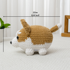 Corgi Dog Pattern amigurumi pattern by The Loop Story