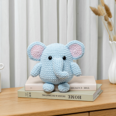 Elephant Pug Deer Cow Penguin Owl  amigurumi by The Loop Story