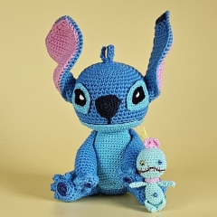 The Blue from another world amigurumi pattern by SaphirhaseDesign