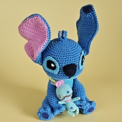 The Blue from another world amigurumi pattern by SaphirhaseDesign