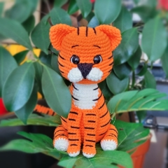 Tiggy the Tiger amigurumi by engurumist