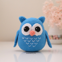 Hoot the Owl amigurumi by Handmade by Ani