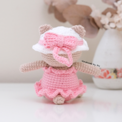 Isla the Summer Bear amigurumi pattern by Handmade by Ani