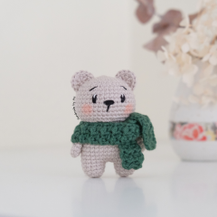 Pebble the Little Bear amigurumi by Handmade by Ani