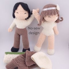 Bride And Groom With Irish Flag amigurumi by StuffTheBody