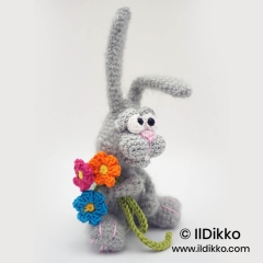 Rudy the Rabbit amigurumi by IlDikko