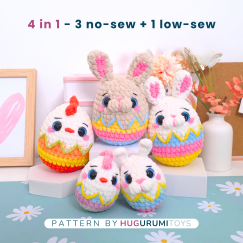 Bunny & Chicken Easter Eggs