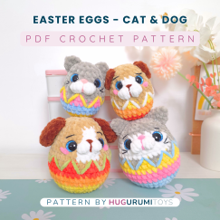 Cat & Dog Easter Eggs
