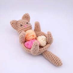 Bowley the Crochet Cat Bowl