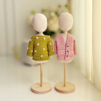 Spring fashion amigurumi pattern by Fluffy Tummy