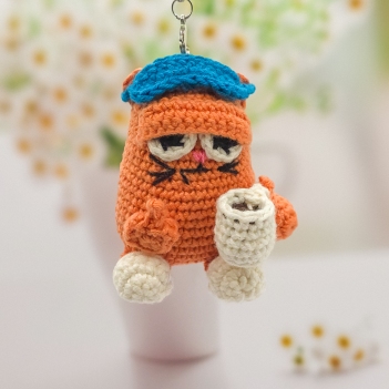 Morning Cat Mini amigurumi pattern by Mariia Zhyrakova