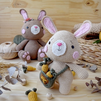 Amigurumi Olivia & Oliver amigurumi pattern by GatoMia