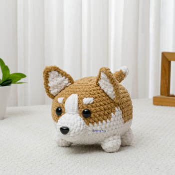 Corgi Dog Pattern amigurumi pattern by The Loop Story