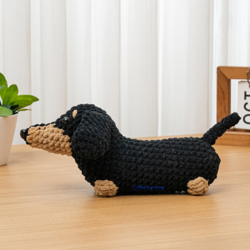 Dachshund Pattern amigurumi pattern by The Loop Story