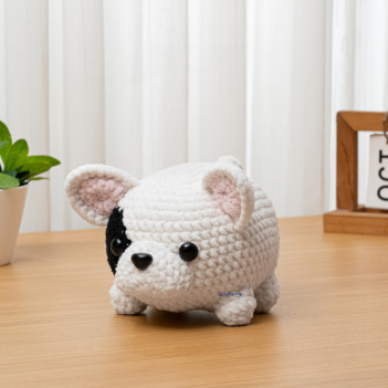 French Bulldog Pattern amigurumi pattern by The Loop Story