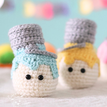 Drippy the aspiring Easter egg amigurumi pattern by LikeALigerCrochet
