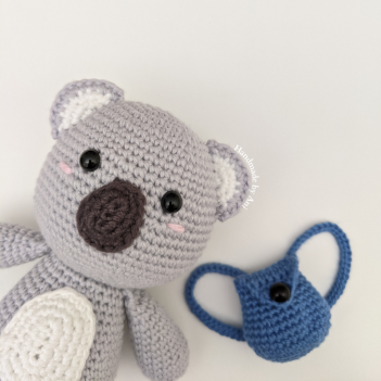 Kody the Koala amigurumi pattern by Handmade by Ani