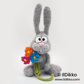 Rudy the Rabbit amigurumi pattern by IlDikko