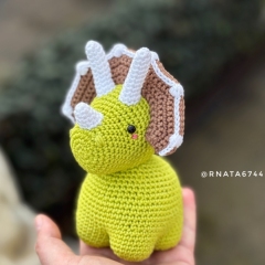Baby Dinosaurus amigurumi pattern by RNata