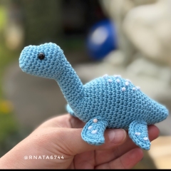 Mini Dinosaurs amigurumi by RNata