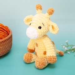Giraffe amigurumi plushie amigurumi pattern by Diminu