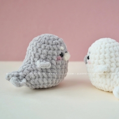 Baby seals amigurumi by Khuc Cay