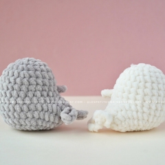 Baby seals amigurumi pattern by Khuc Cay