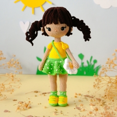 Capucine amigurumi pattern by P'tite Peste
