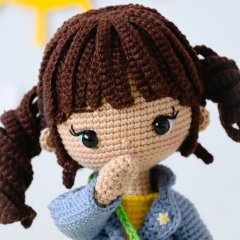 Capucine amigurumi pattern by P'tite Peste