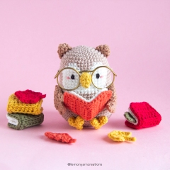 Owen the Owl amigurumi pattern by Lemon Yarn Creations