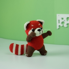 Red Panda DAB amigurumi by Lennutas