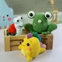 Snail and Friends amigurumi by Lennutas
