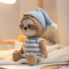 The little Sloth amigurumi by GatoFio