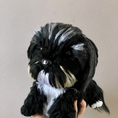 Shih Tzu Pup amigurumi by CrochetThingsByB